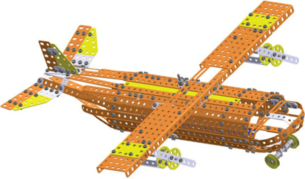 Merkur Kitty Hawk 900 pièces : Jeu de construction 100 modèles divers