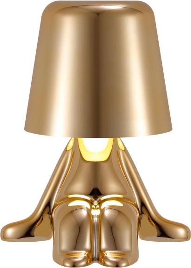 Casaya Figurtischleuchte 3 Gold, 16 cm, 997215
