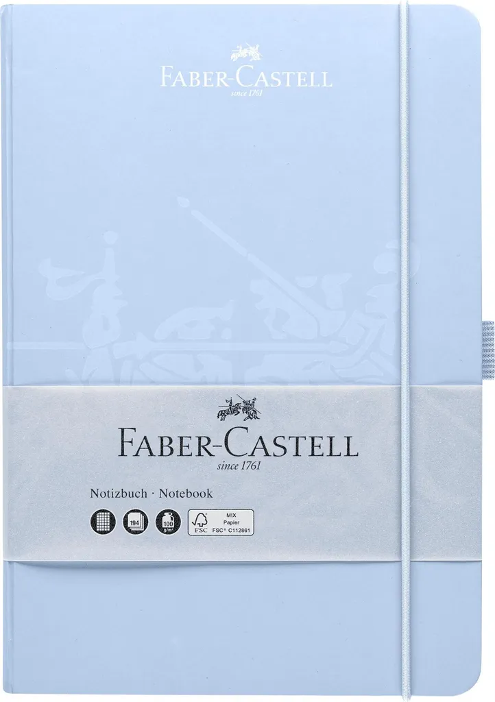 Taccuino Regalo Faber-Castell A5 10244358 Azzurro - Eleganza in Scatola