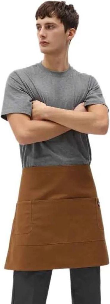 Dickies Bistro Schürze Braun Braun One Size