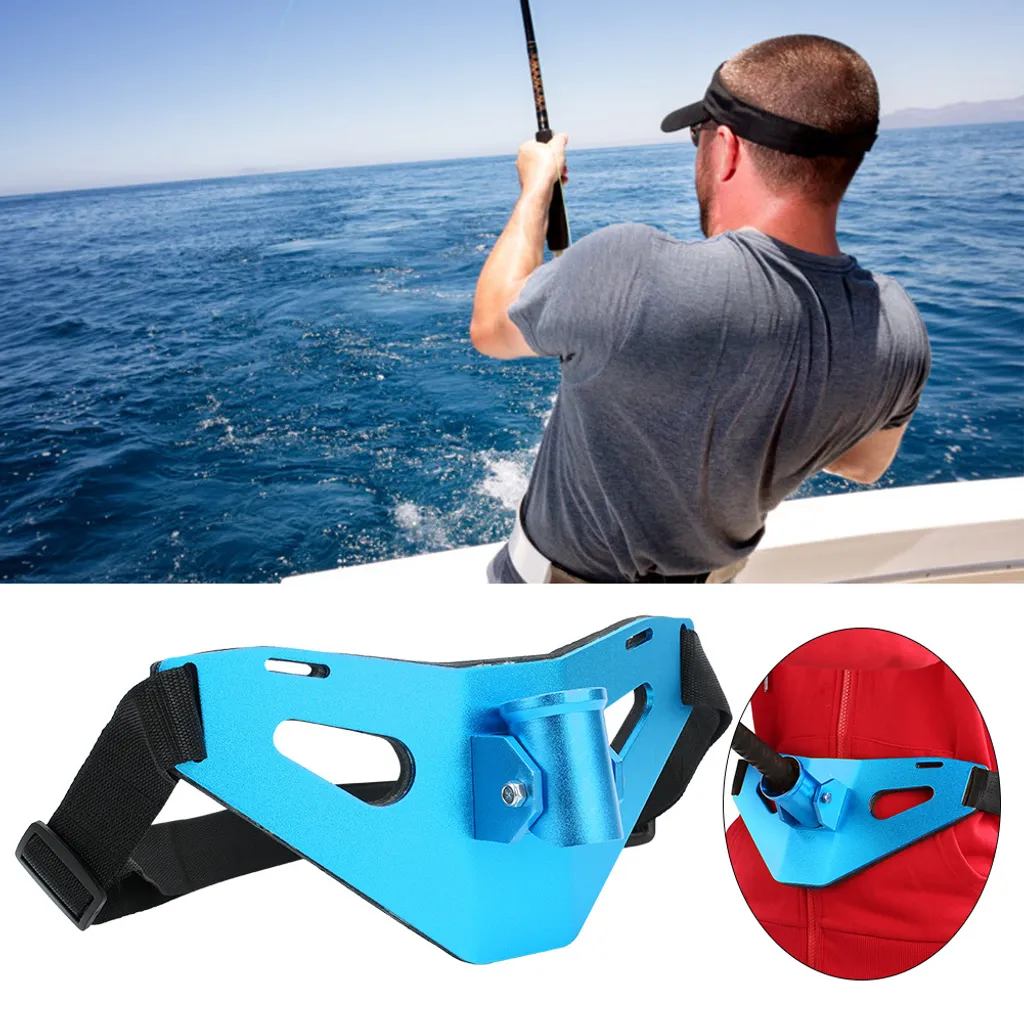Support de canne à pêche rembourré ajustable en alliage léger résistant