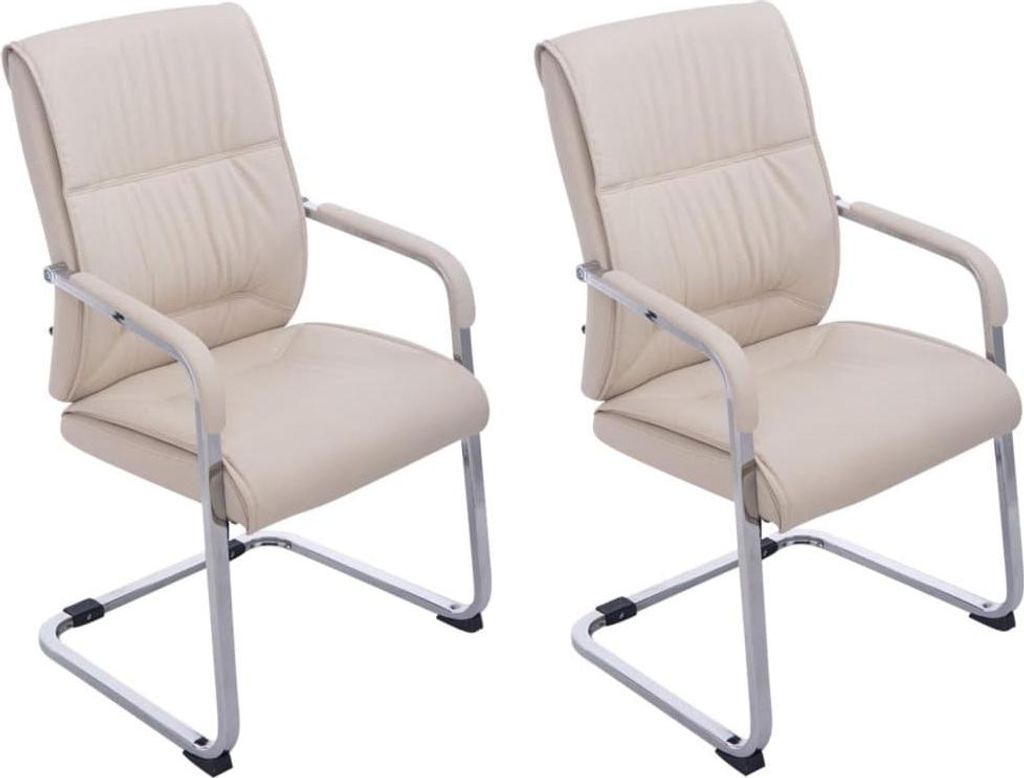 2-teiliges Set Schwebesitze xxl - Schaukelstühle - Ergonomisches Design für Komfort | Farbe: Creme