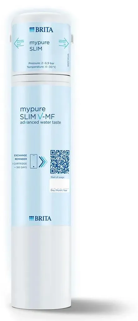 Filtre à eau pour robinet Brita Mypure Slim pour une eau saine au quotidien