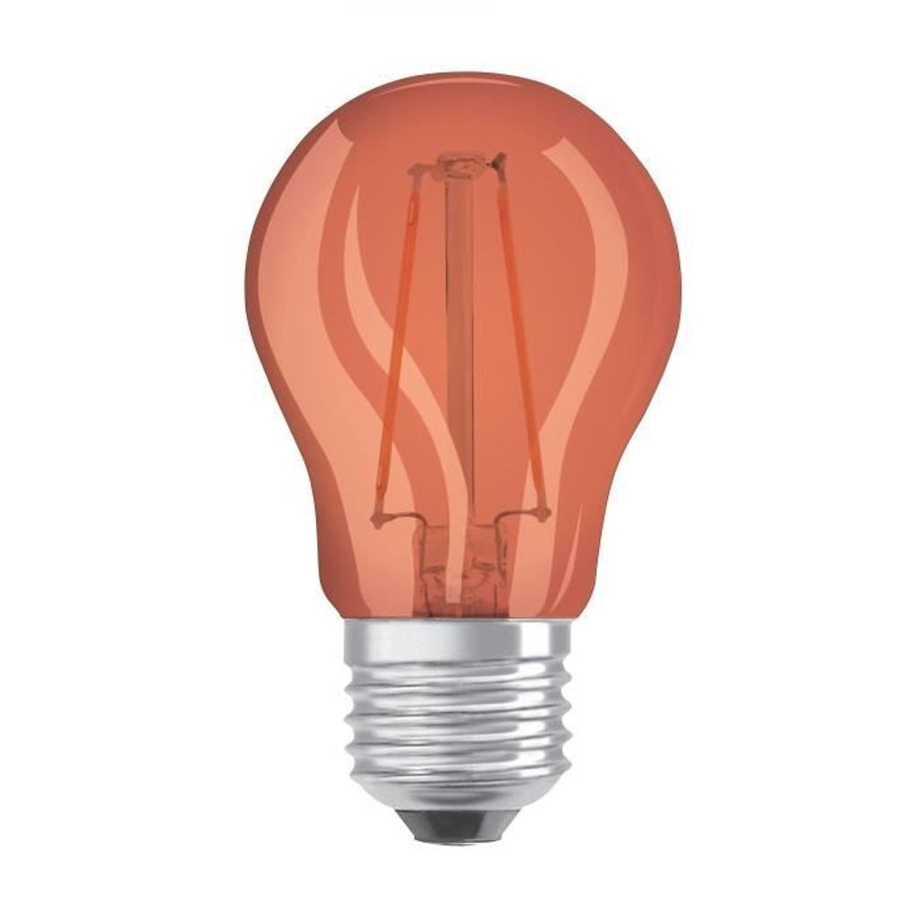 OSRAM E27 ampoule LED sphérique - Orange Image du produit 