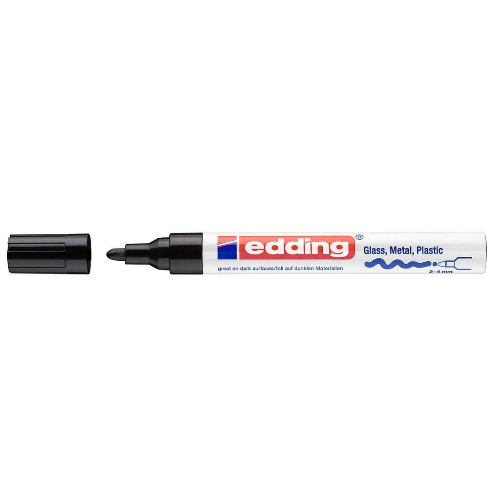 EDDING 750 paint - Marker - permanent - Schwarz Produktbild 