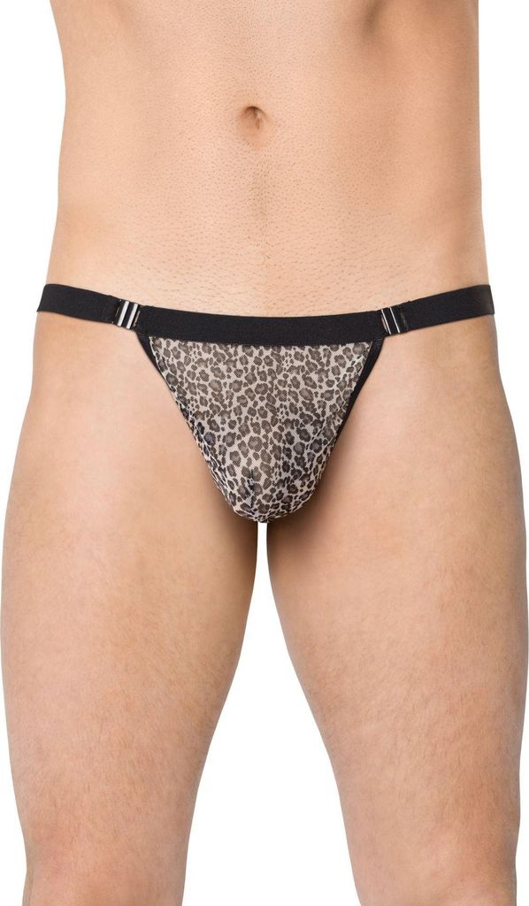 Herren-Tanga 4528 - grau panther OneSize