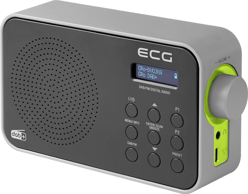 ECG RD 110 DAB DAB /FM rádió fehér