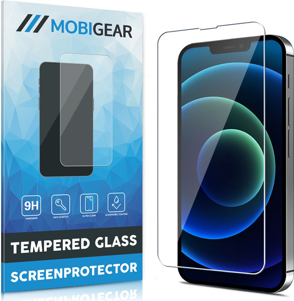 Mobigear iPhone 13 Pro Max Panzerglas Gehärtetes Glas Displayschutz - Hüllenfreundlich