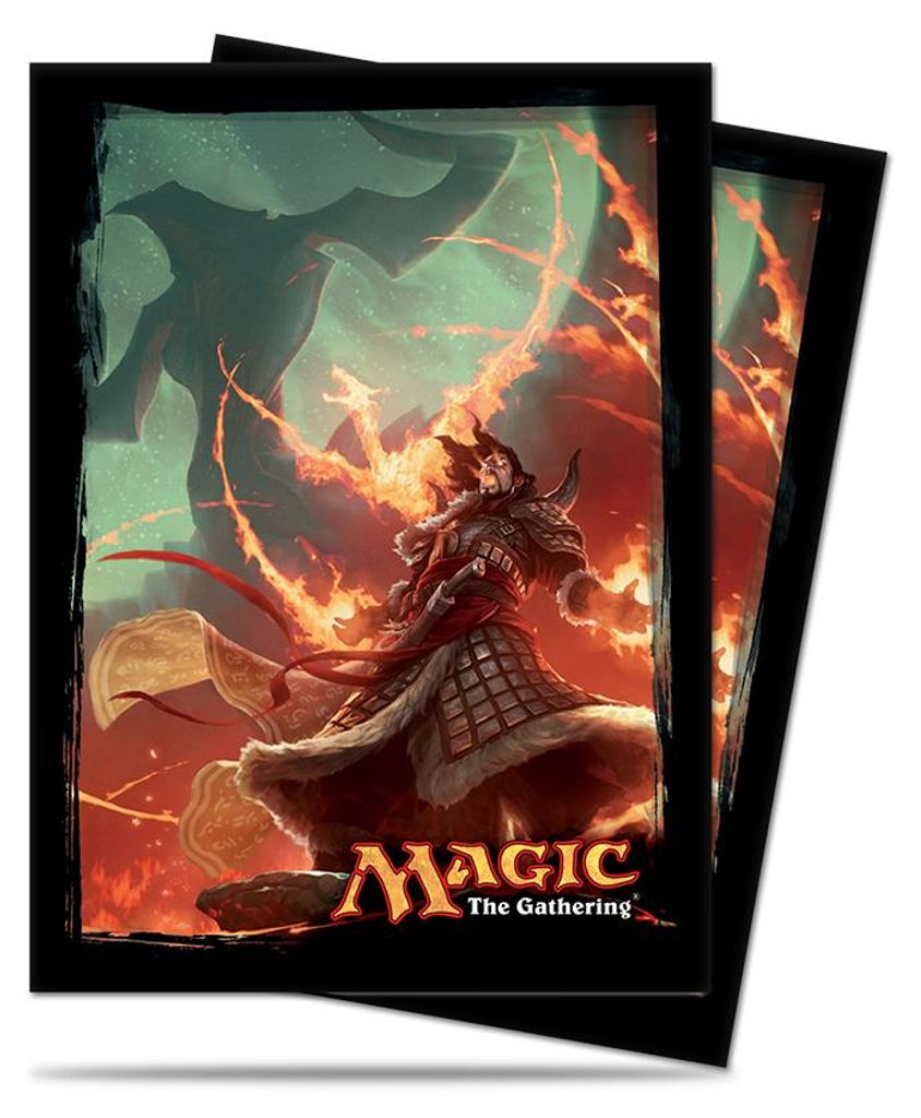 80 Ultra Pro MTG Sleeves Fate Reforged V1 - Sarkhan Vol