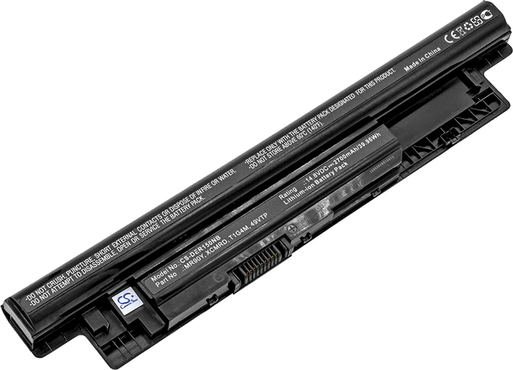 Batterie pour PC Portable Dell Inspiron Série Ins14RD et Ins14VD Noir