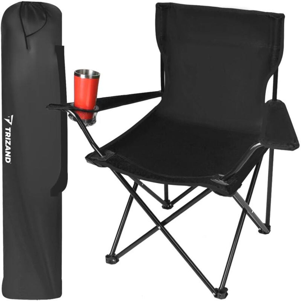 Trizand 23673 Křeslo skládací rybářské, kempingové, 100 kg, Obrázek produktu 