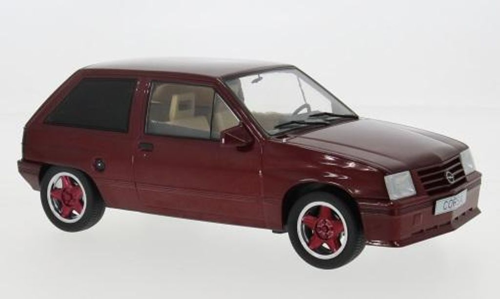 MCG MCG18433 - 1/18 - Opel Corsa A Custom, dunkelrot, 1983 Produktbild 