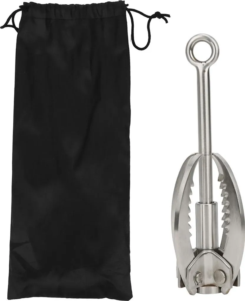 Grappin pliable 4 griffes inox : sécurisez vos ascensions et sauvetages