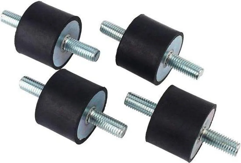 Réduire bruit et vibration moteur avec le lot de 4 Silentblock M8 caoutchouc