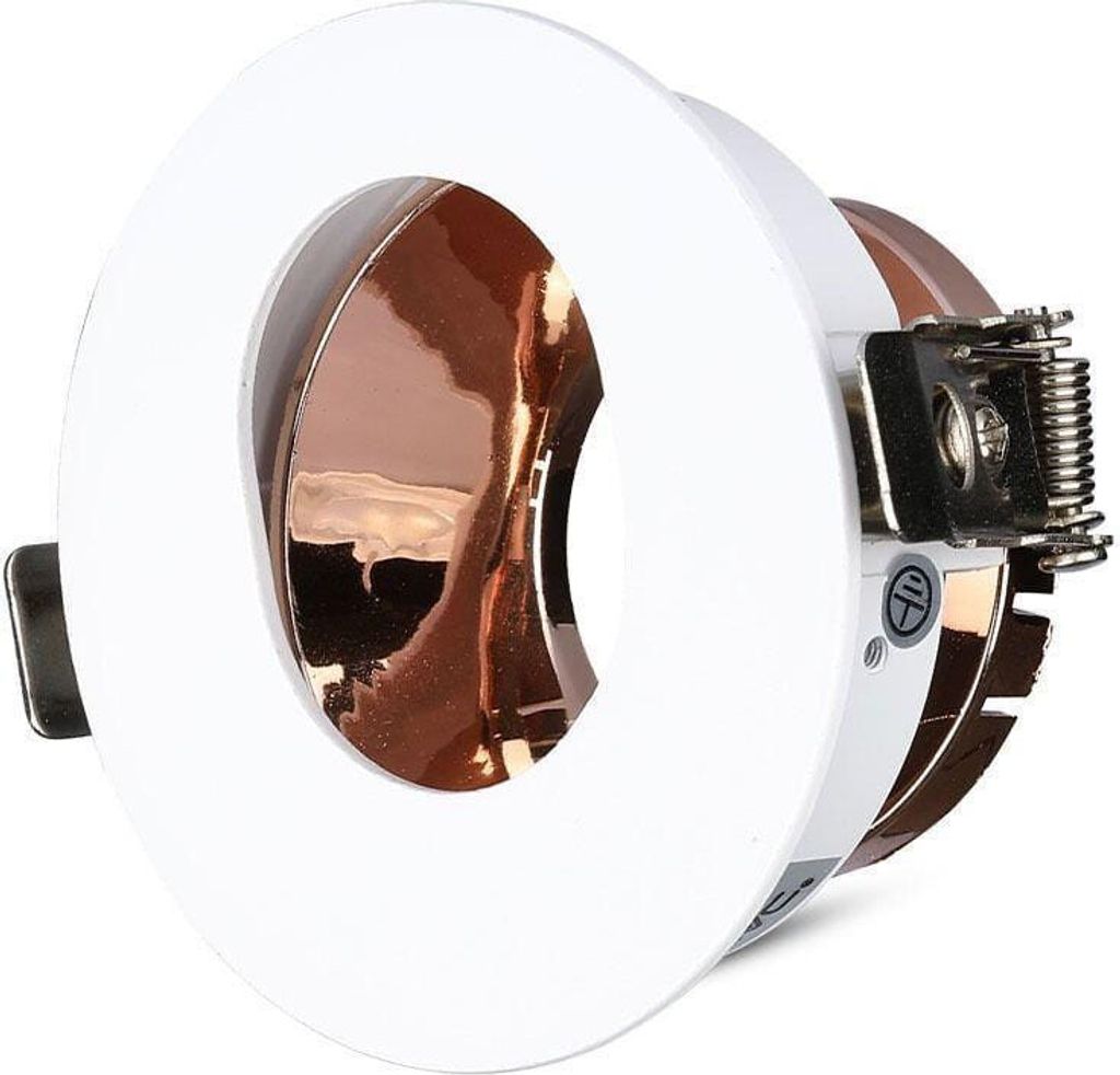 V-TAC LED-Spotleuchte - Einbauleuchte - GU10 - IP20 - Wei + Rose Gold