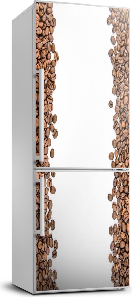 Tulup Kühlschrankdekoration - 70x190 cm - Aufkleber auf dem Kühlschrank - Kaffeebohnen