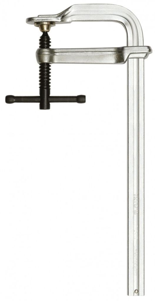 Schlosser Schraubzwinge Schlosserzwinge 300 x 120 mm Ganz Stahl