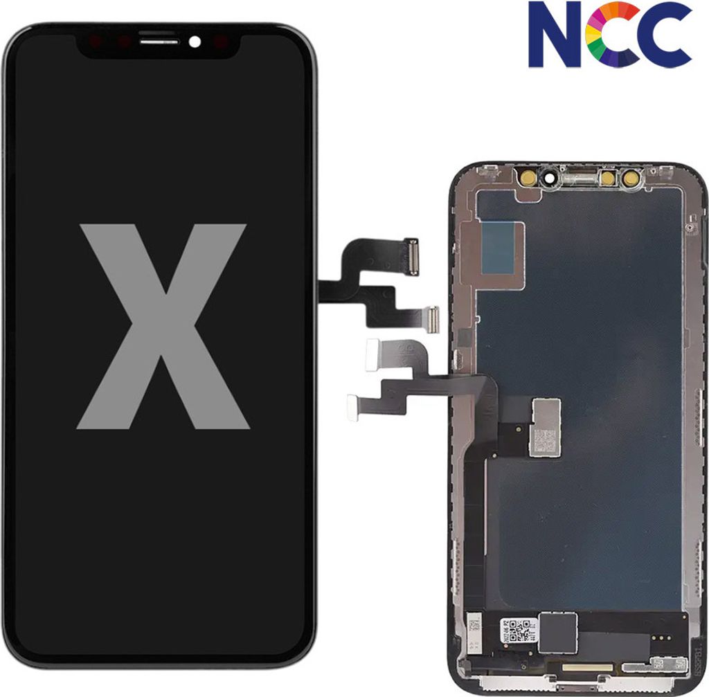 NCC Soft OLED Display Bildschirm Touchscreen Schwarz für iPhone X