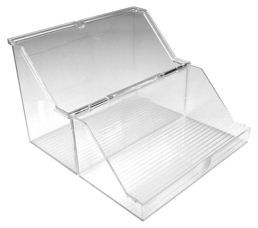 Karteikartenbox „the index“ DIN A7 quer, glasklar für ca. 300 Karten