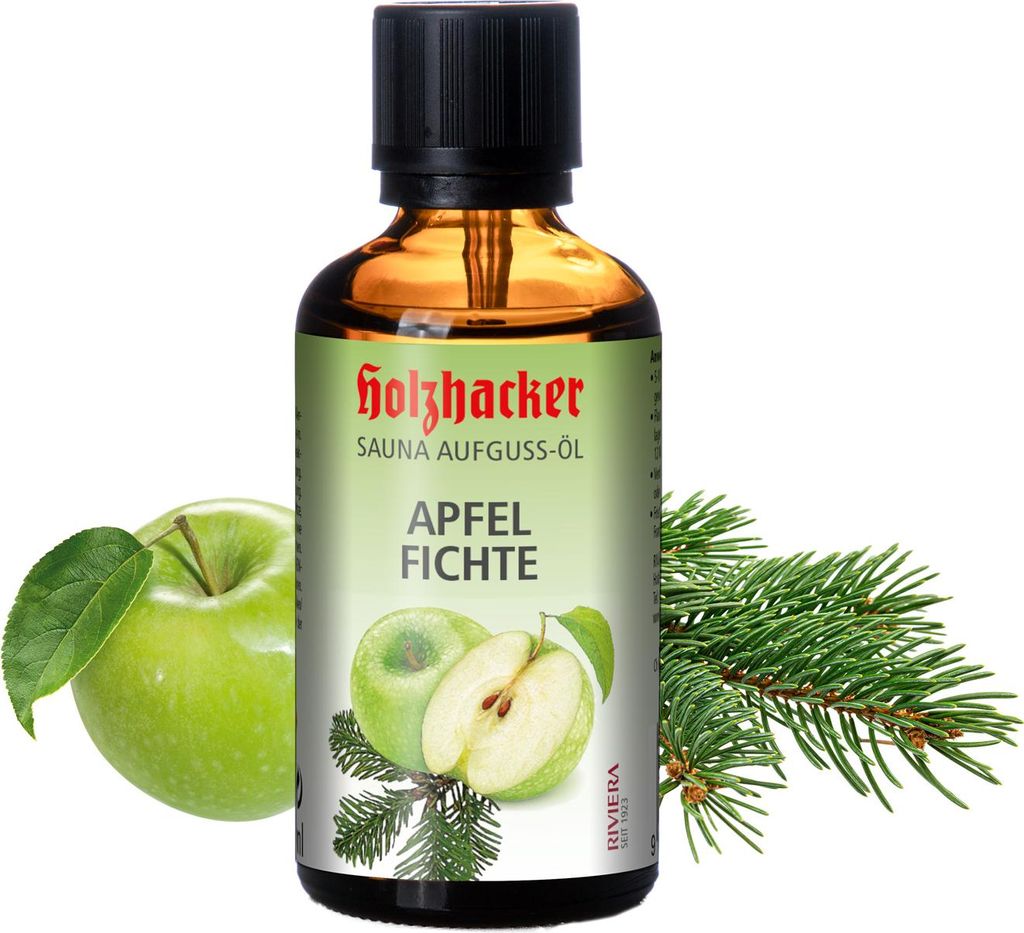 Holzhacker Sauna olej do sauny jablko-smrekovec 60 ml Obrázok produktu 
