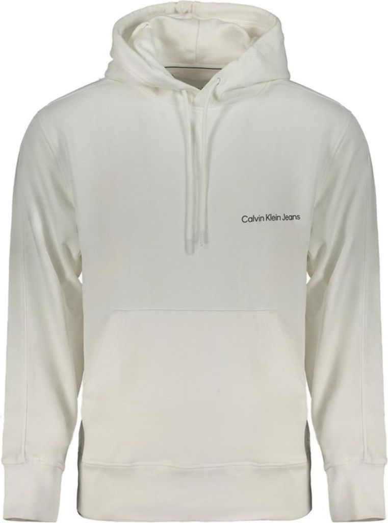 Calvin Klein Herren SWEATSHIRT Weiß J30J324620_BIYAF : Größe - L Größe: L