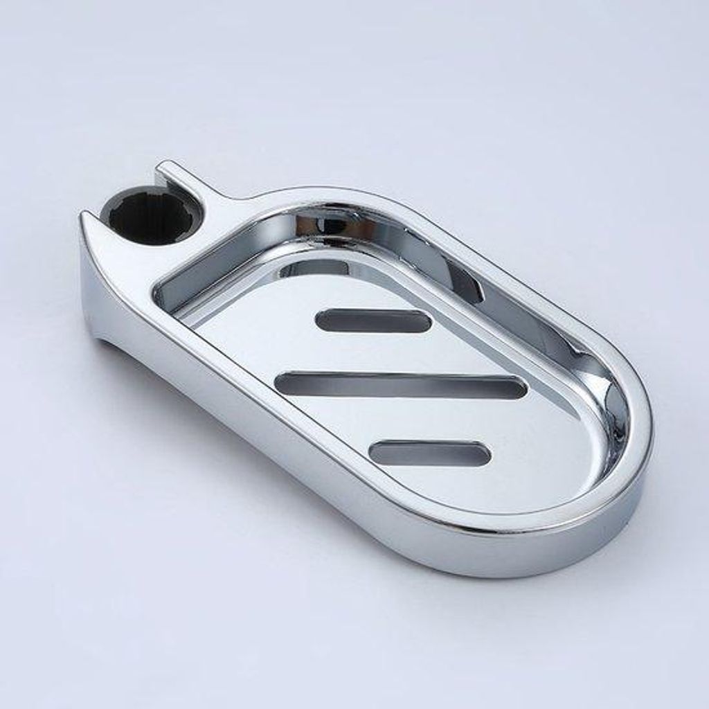 2 Stuks RVS Zeepbakjes - Sponshouder - 16.2*8.8cm - Zilver - Met Afvoer - Badkamer Accessoires