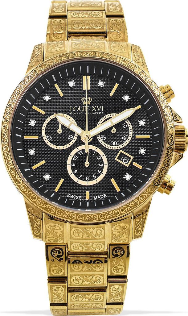 Louis XVI LXVI1085 Palais Royale Chronograph Herrenuhr 43mm 5ATM
