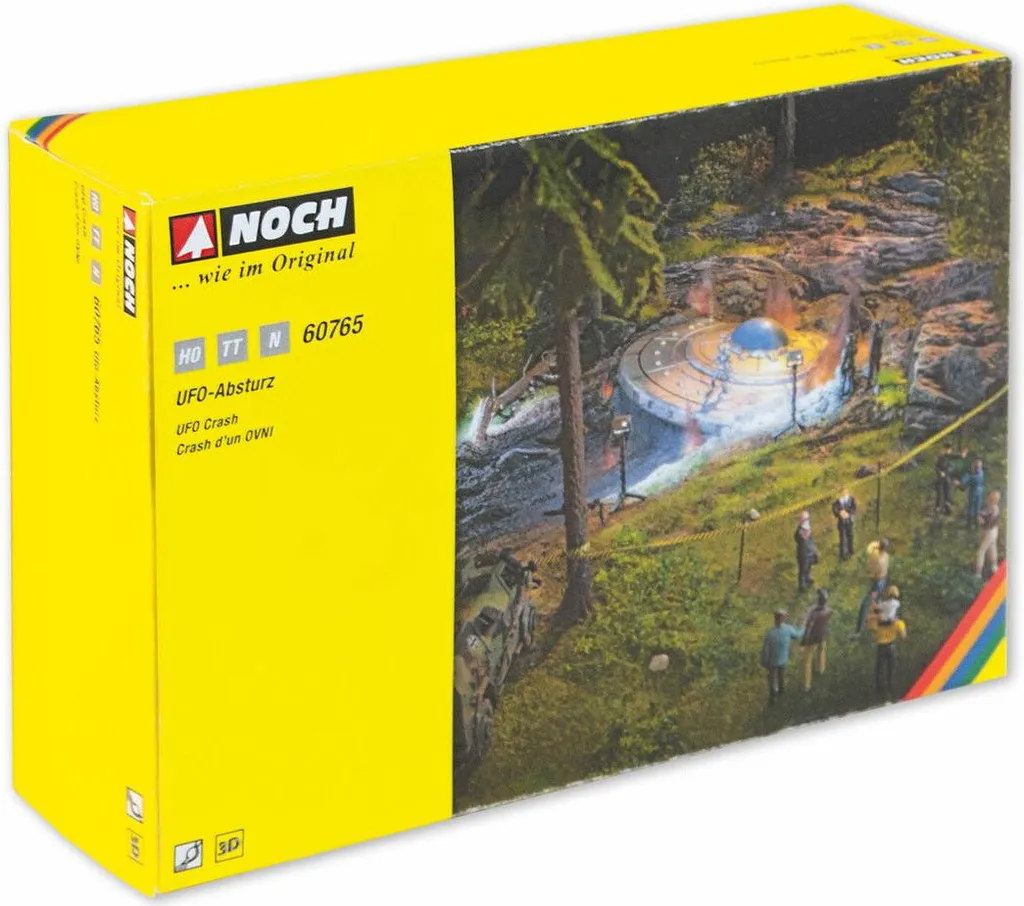 UFO-Crash NOCH HO 1:87 - Décor Original pour Dynamiser votre Réseau