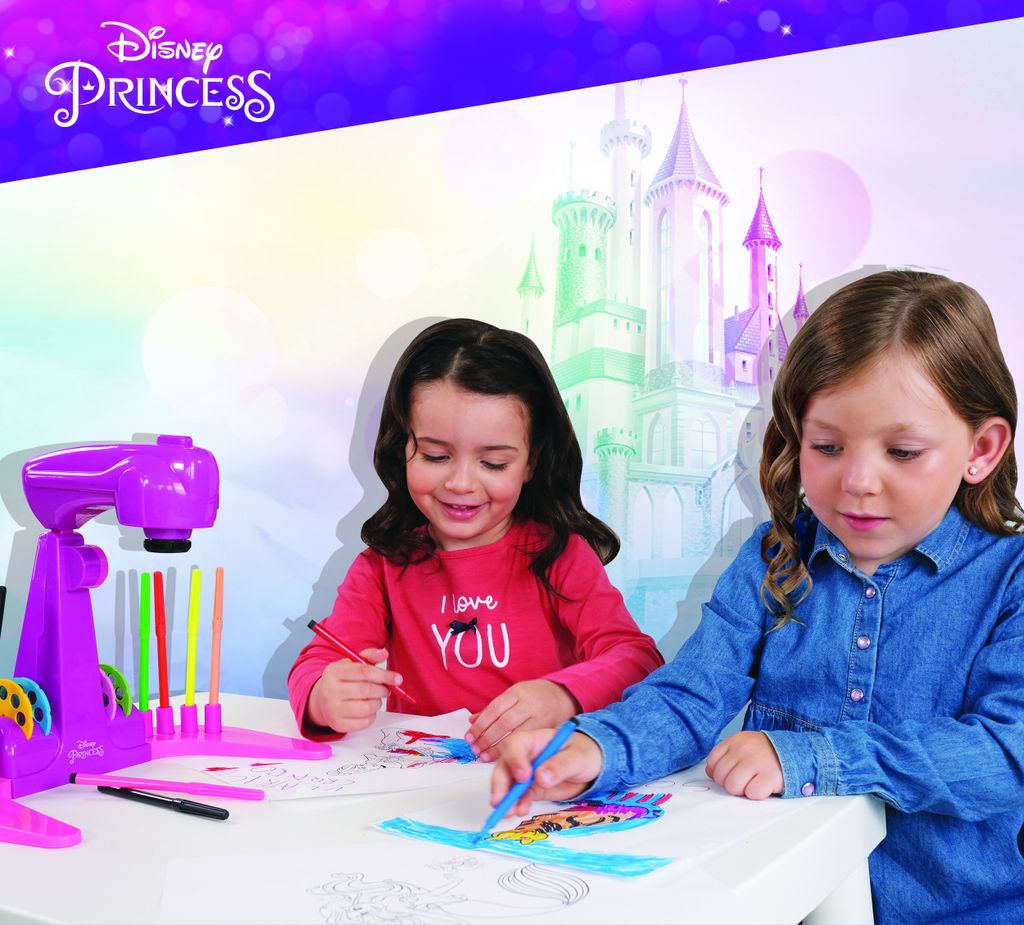 Prinzessin Zeichenschule mit Projektor Produktbild 8