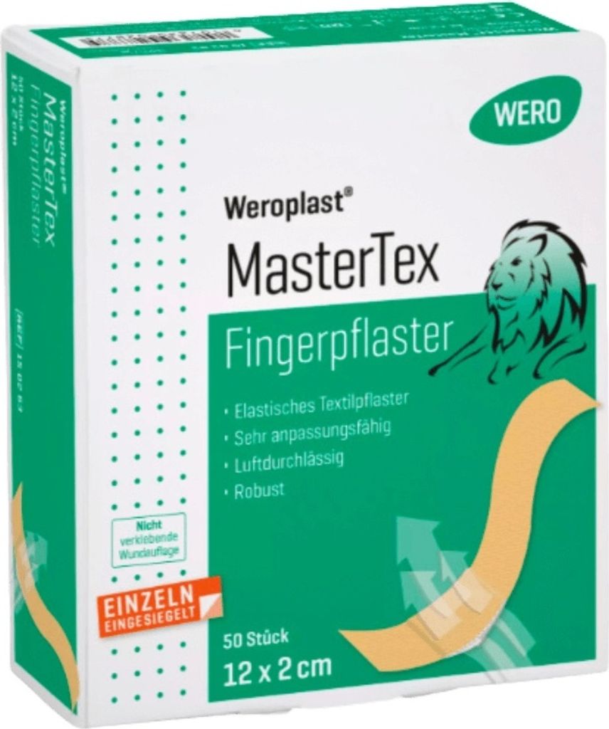 Fingerpflaster Weroplast® MasterTex 12x2cm REF150263 (50 Produktbild 