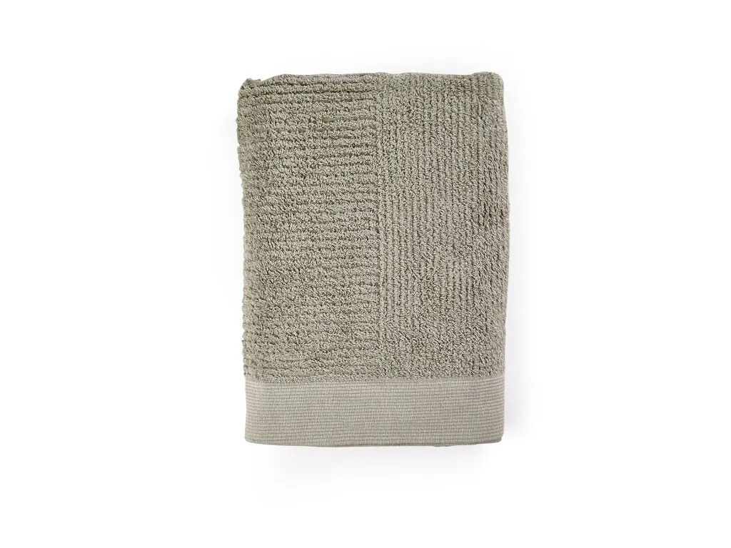 Asciugamano Zone Denmark Classic Verde Eucalipto 140x70 cm Cotone - 9