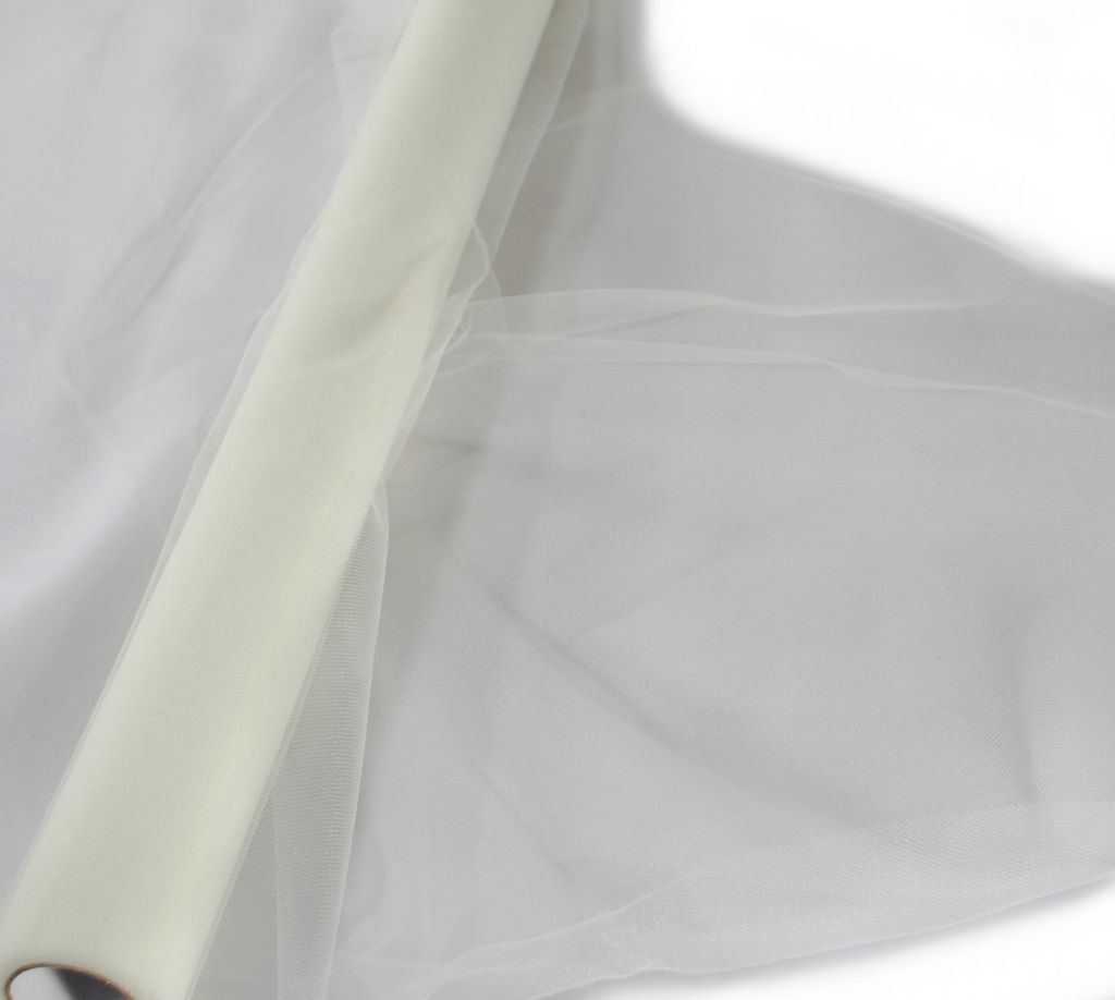 Tüll in champagner 70 cm x 20 m Tüllstoff Produktbild 