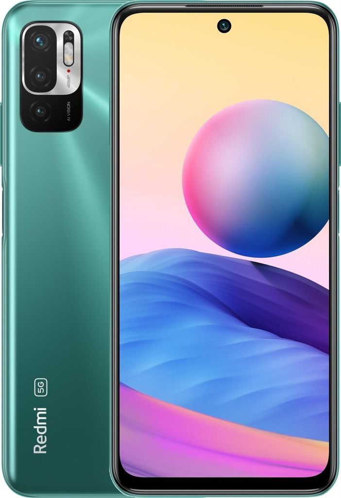 Xiaomi Redmi Note 10 5G 4GB/64GB Grün (Aurora Grün) Dual Produktbild 