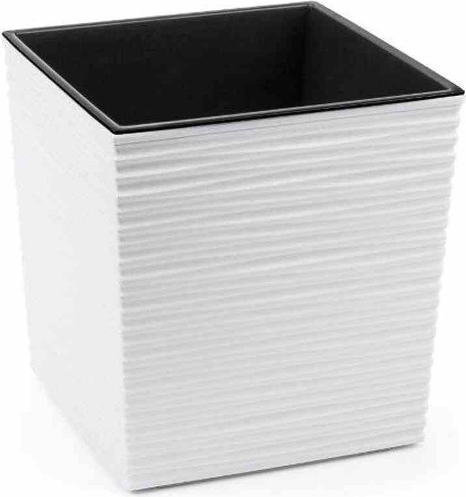 SIENA GARDEN Jardinière Biron ws 25cm plastique, 25x25x26 Image du produit 