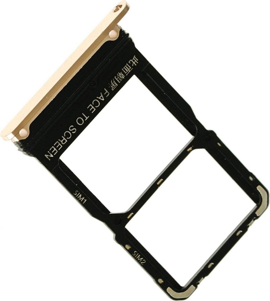 Simkarten Halter für Xiaomi Mi 10, Gold