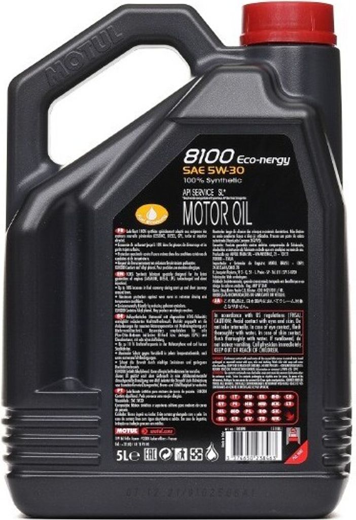 Motul 8100 Eco-nergy 5W-30 5 Liter Produktbild 6