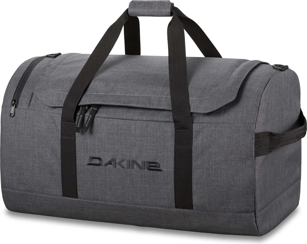 Dakine EQ Duffle 70L Carbon - Sac de transport avec grande ouverture U