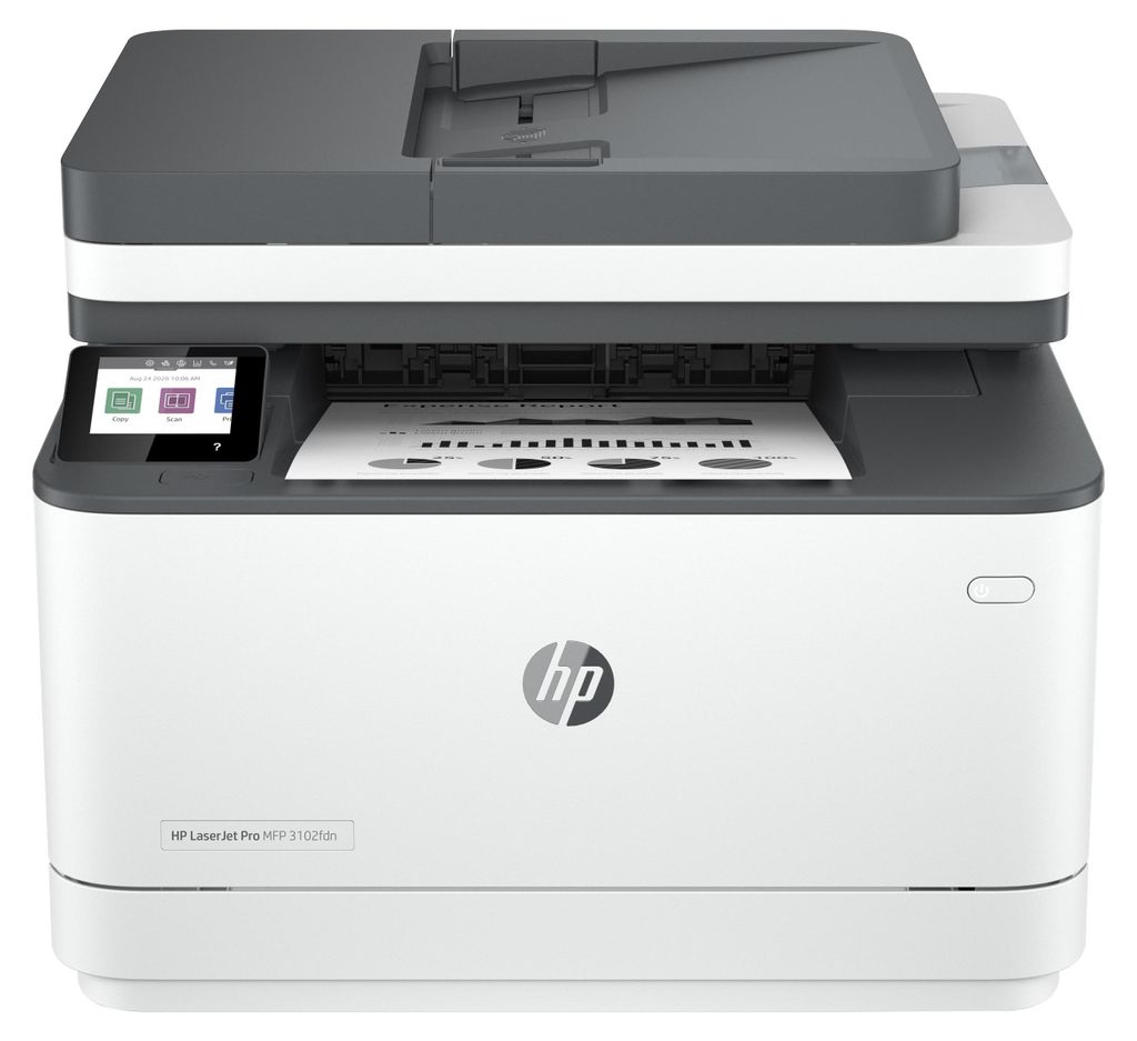 HP LaserJet Tiskárna Pro MFP 3102fdn, Laser, Černobílý Obrázek produktu 