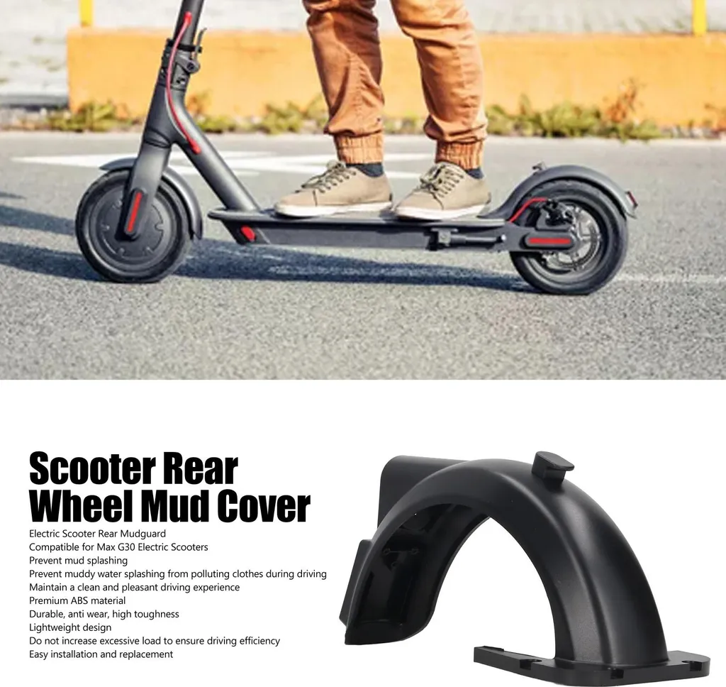 Accessoire de rechange garde-boue pour trajets sous la pluie Max G30