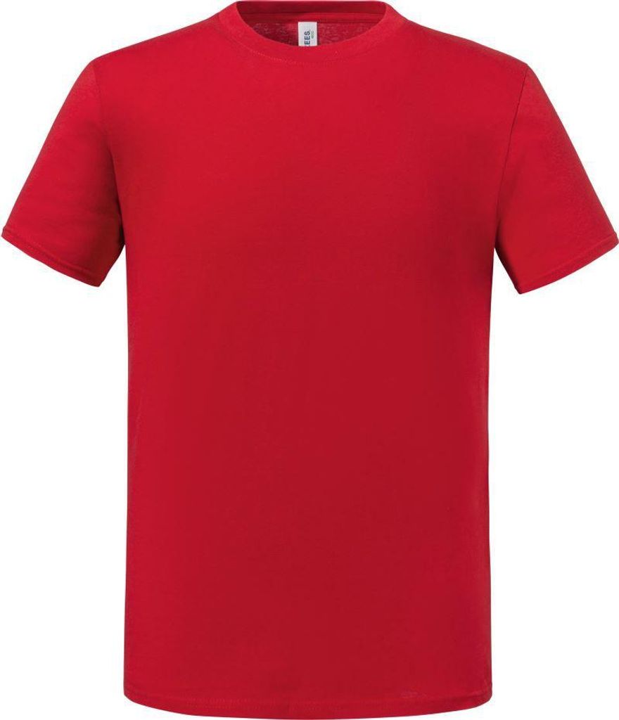 Jerzees - "Eco Premium" T-Shirt für Herren, Baumwolle aus biologischem Anbau BC7309 (L) (Rot)
