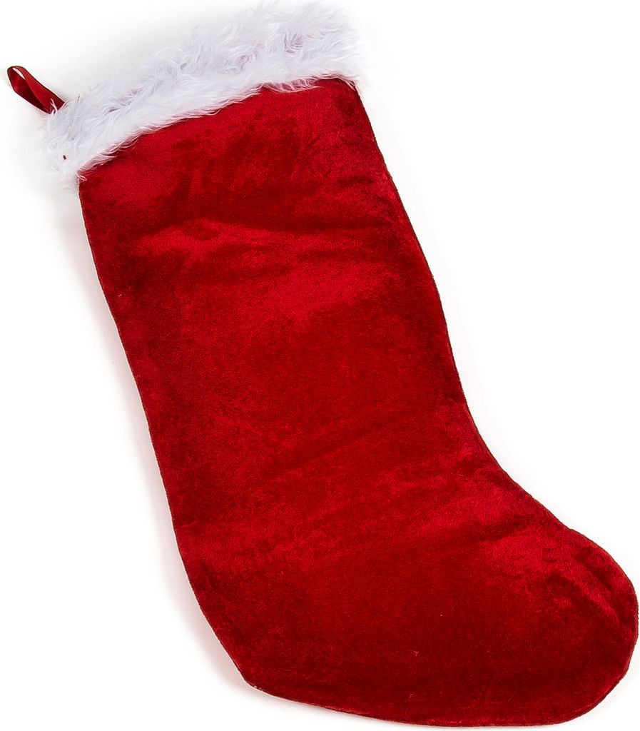 Weihnachtsstiefel, Nikolaussock zum Befüllen aus weichem Produktbild 