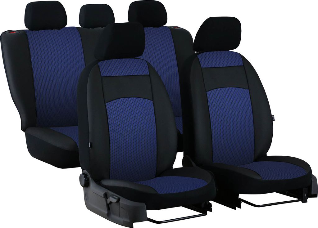 Sitzbezüge Auto Universal Schonbezug Autositzbezüge für Kia Rio II Blau Set
