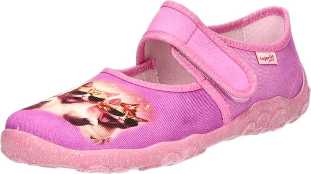 Superfit BONNY Hausschuh Rosa in Gr. 34