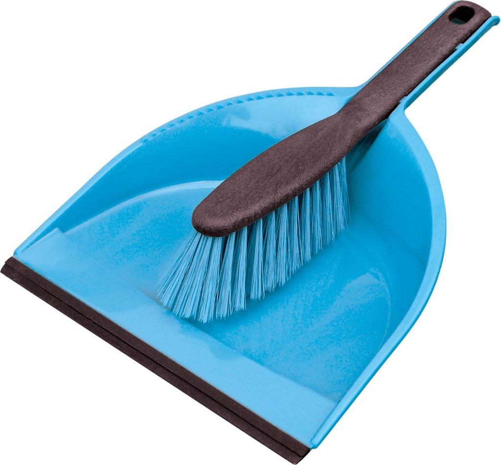 Kehrset Oskar mit Gummibesen und Kehrblech - Effektive Sauberkeit für Ihr Zuhause