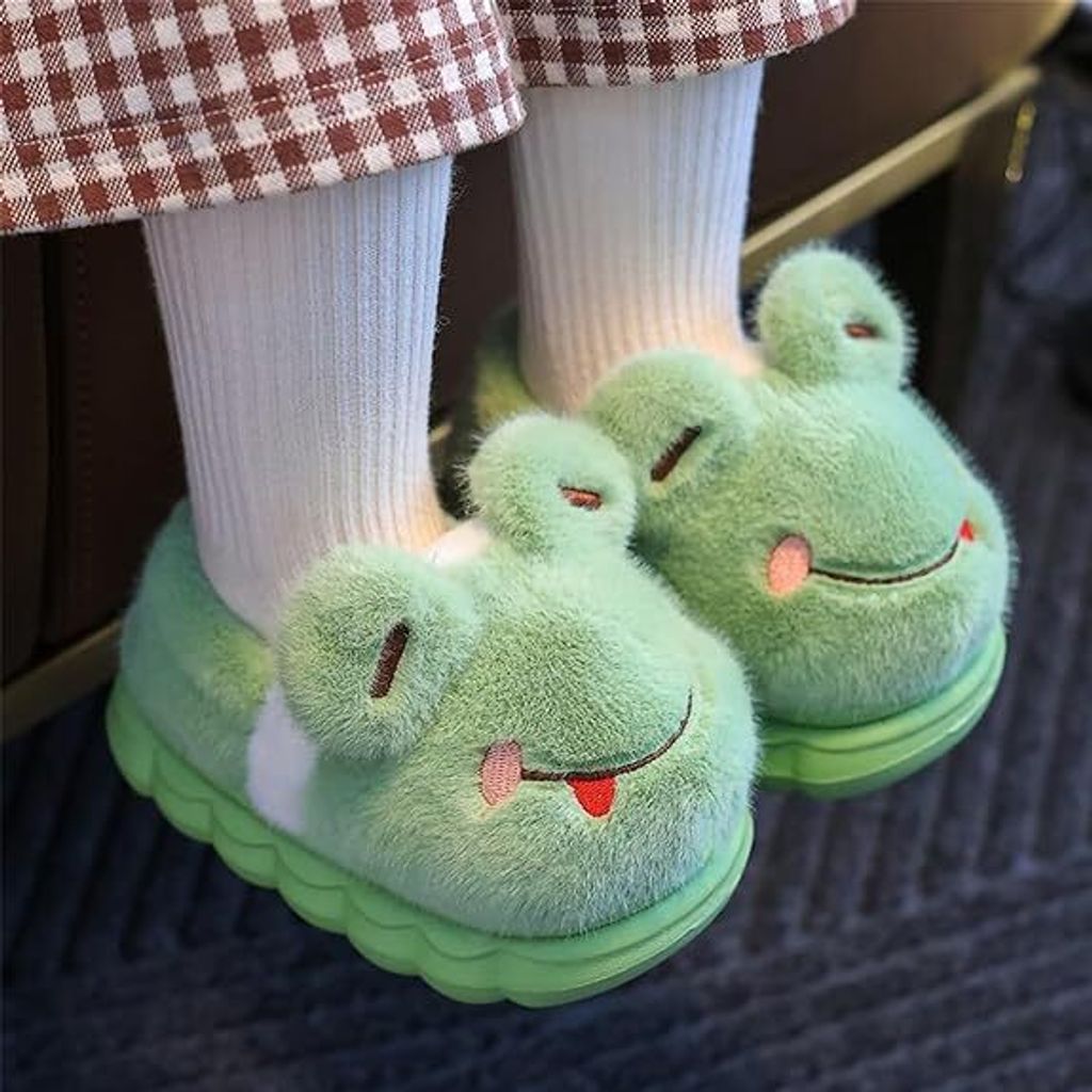 Kinder Kleinkind Hausschuhe Jungen Mädchen Flauschige Produktbild 1
