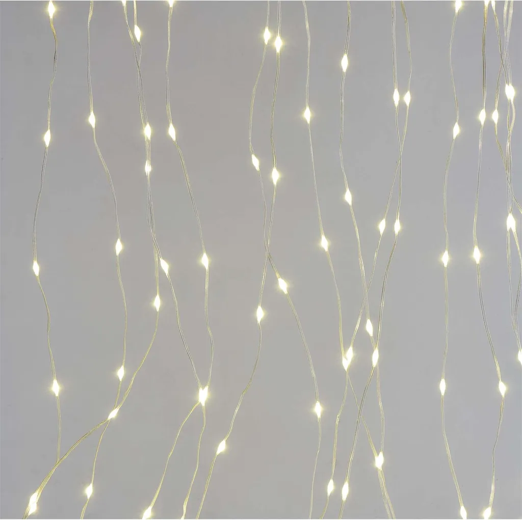 Illumination de Fenêtre Noël Rideau LED 2,9x2m Blanc Chaud EMOS
