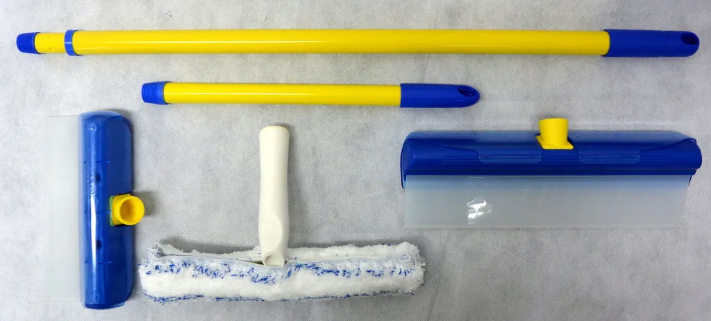 Nettoyage vitre sans goutte avec AquaBLADE Set n°2 lèvre silicone souple