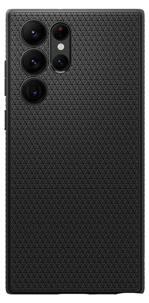 Cover Spigen Liquid Air per Galaxy S22 Ultra - nera Immagine del prodotto 