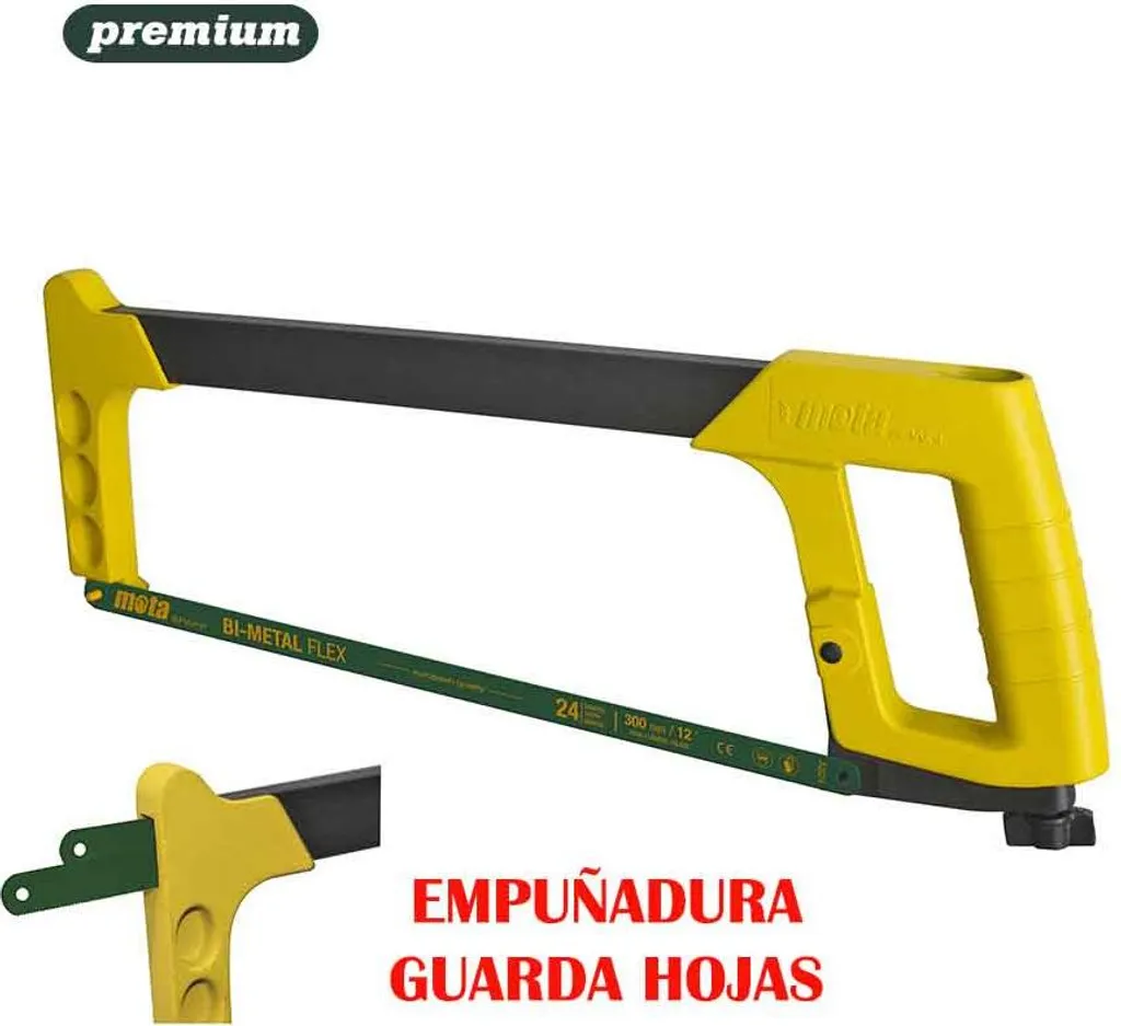 Seghetto Mota AS01 Tubolare 30cm: Arco Professionale per Taglio Metallo