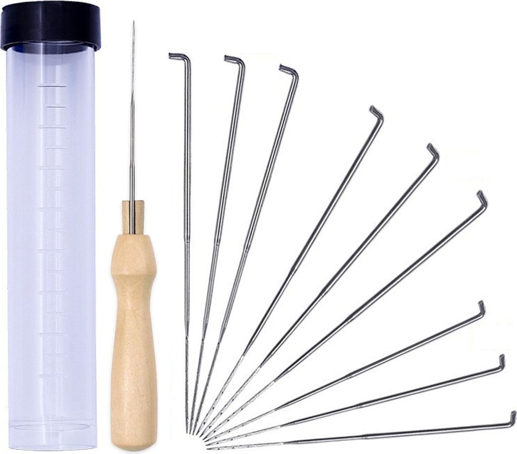10 Pcs Filznadeln Zum Trockenfilzen, Nadelfilz Set, 3 Produktbild 1